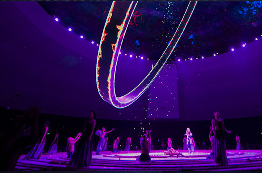 大型新媒体空间体验秀 《天酿》