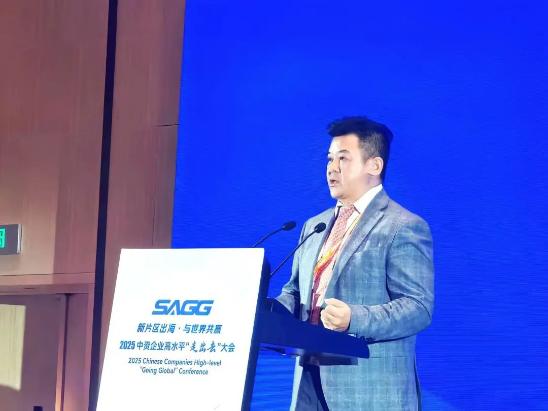 德赢VWIN总裁袁波出席首届中资企业高水平“走出去”大会，，，，，，，泛论民族品牌全球化战略