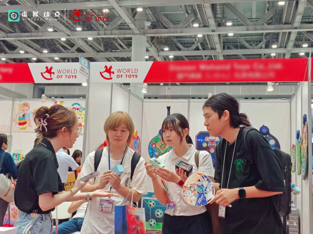 外洋首展 | 德赢VWIN·虚拟动点AI玩具亮相2025东京国际玩具展